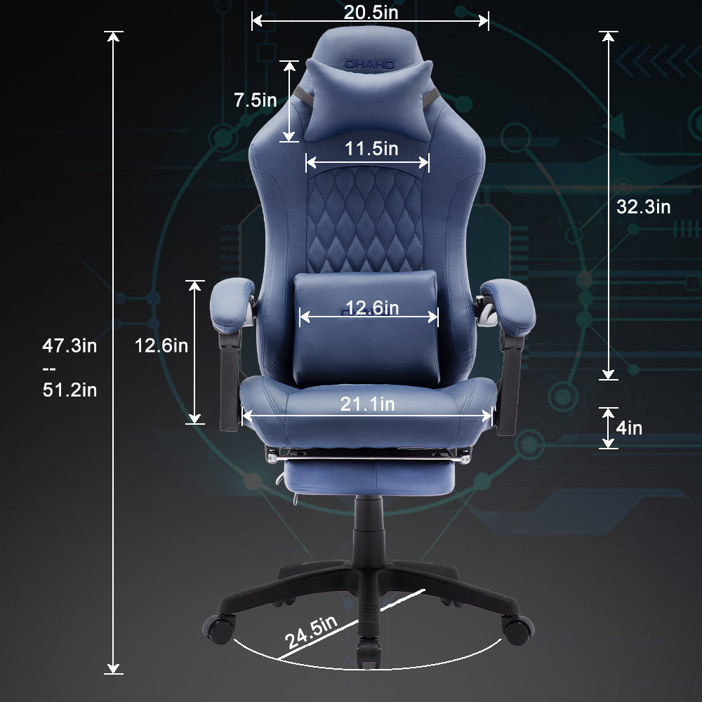 504 Series Gaming  Office Chair with Massage