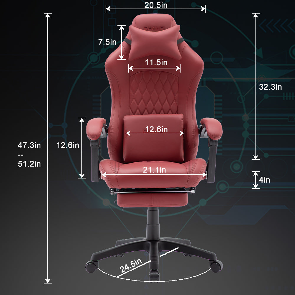 504 Series Gaming  Office Chair with Massage