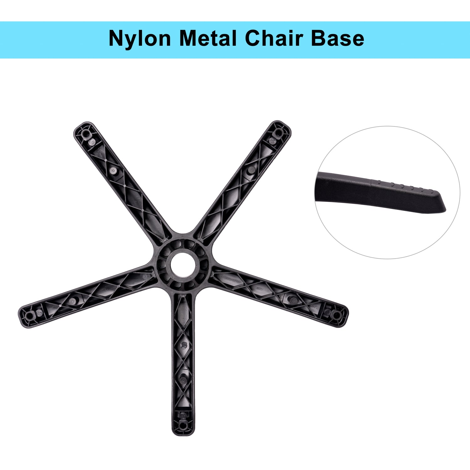 Nylon Gaming Chair Base Replacement